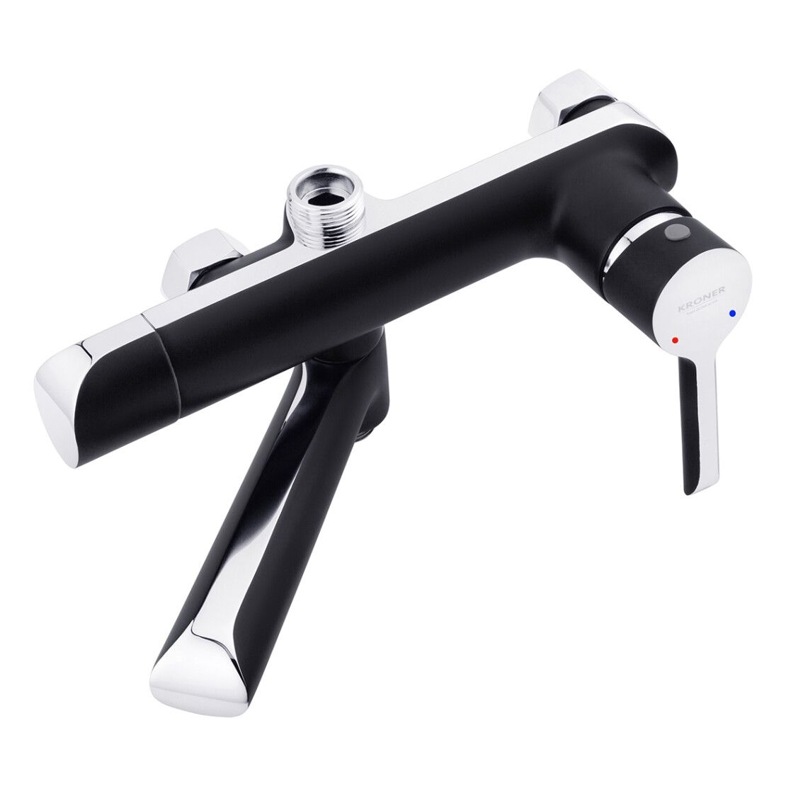 Душова система KRP Essen-SCH063 Чорний\хром KRONER