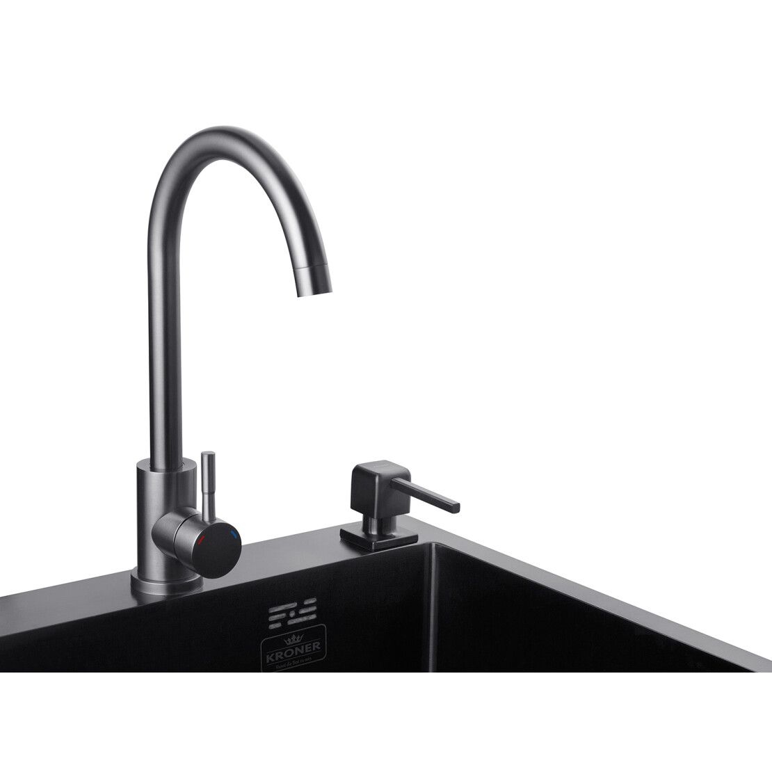 Дозатори для миючого засобу KRP Spender-SCH054 PVD Black KRONER