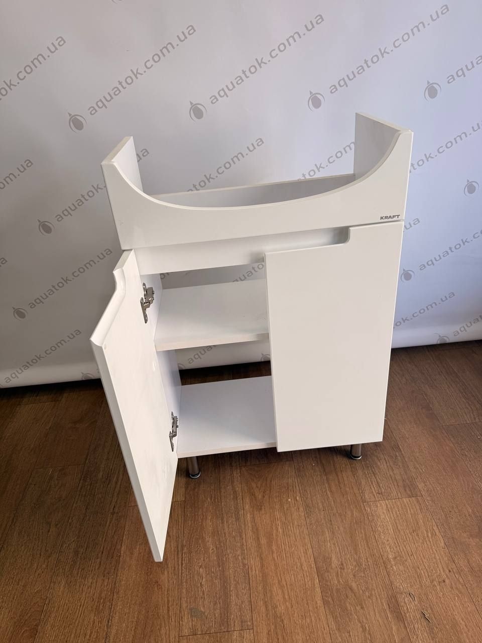 Тумба підлогова Татра Т1 (460х810х280см) під раковину "ARTECO"50см Біла KRAFT