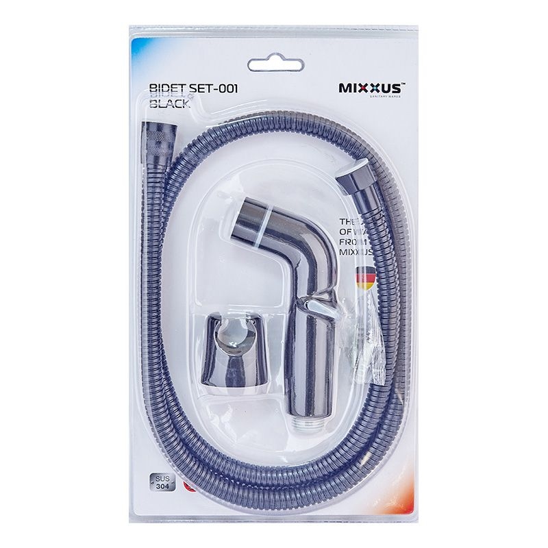 Набір длягігієн душу SHOWER SET-001 BLACK Чорний MIXXUS