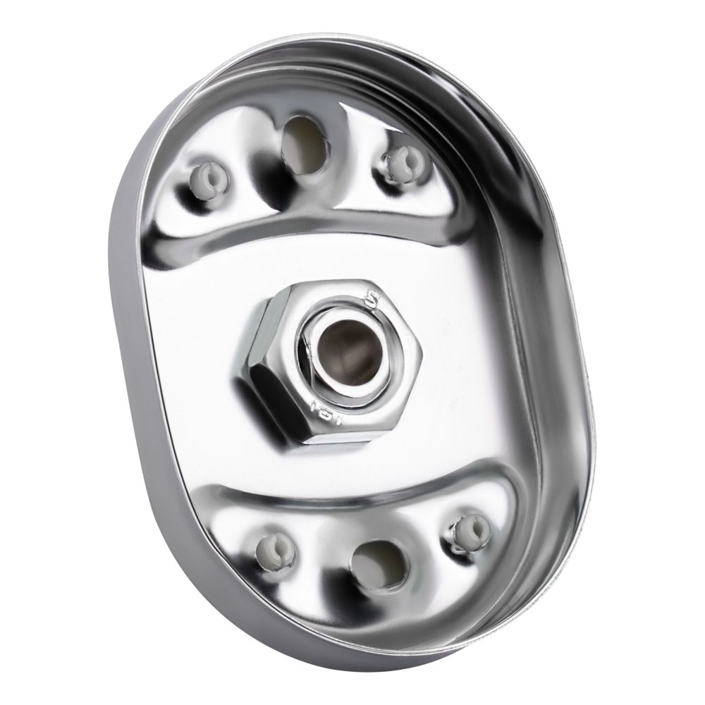 Поличка універ OREO 0901 (114 09 01) скляна квад (520mm) LIDZ