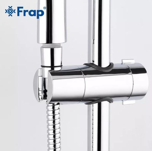 Бегунок стійки душа F30-3 універсал Хром FRAP