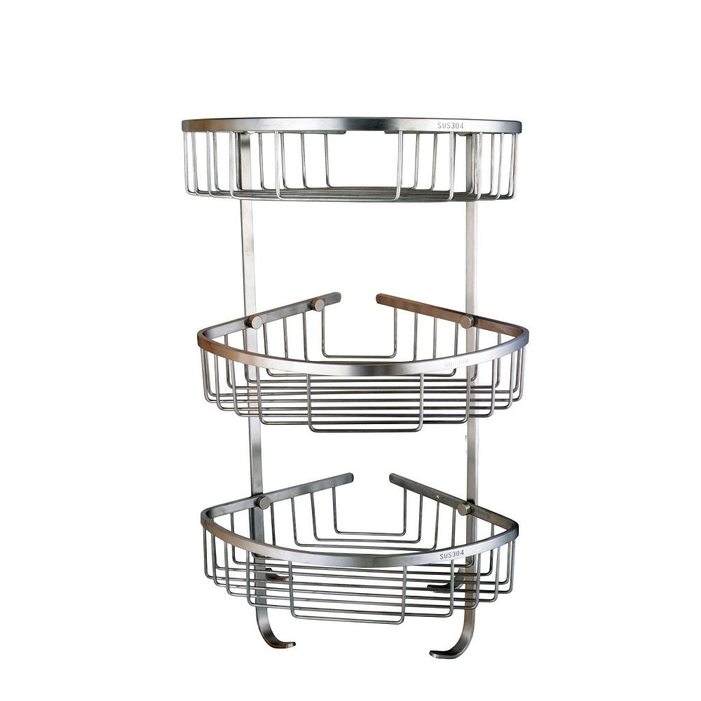 Поличка кутова SS8477 потрійна Satin Globus Lux