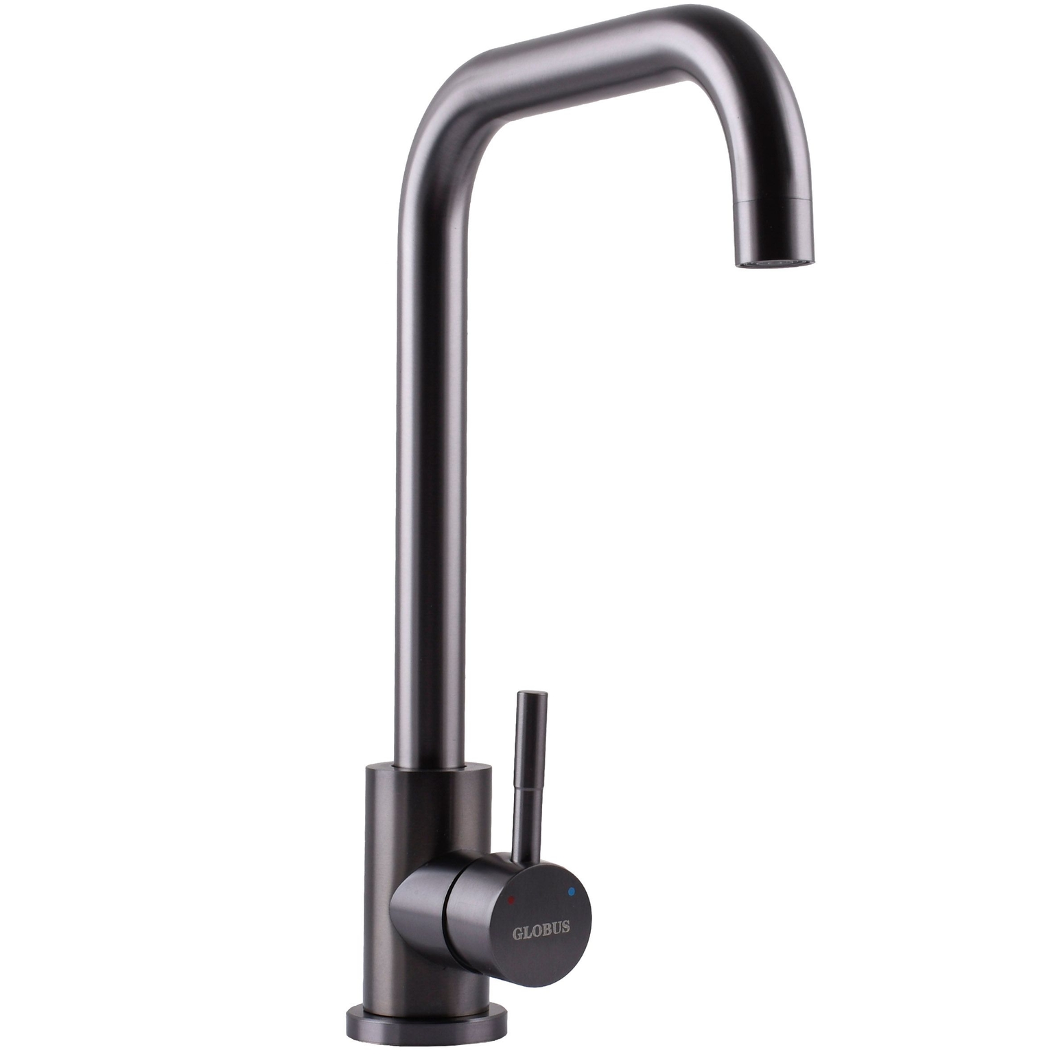 Змішувач для кухні ALPEN SBT1-203L-GP PVD Black Globus Lux