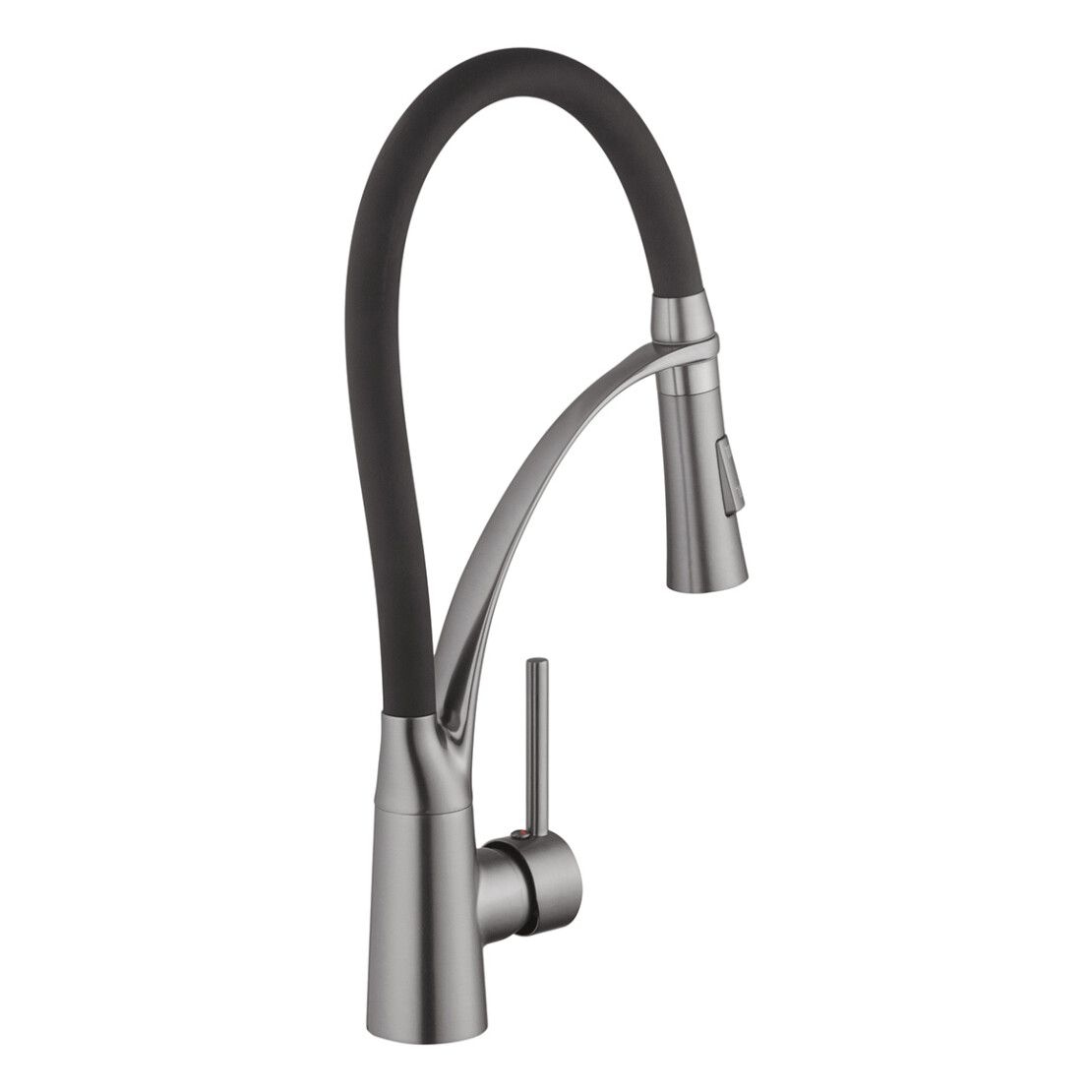 Змішувач для кухні Ersel-GRP03393BLK PVD Black KRONER