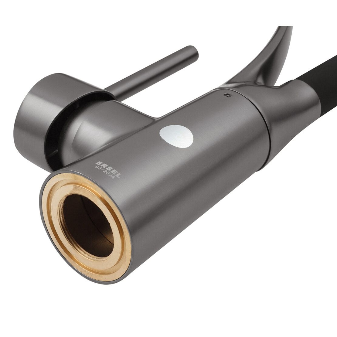 Змішувач для кухні Ersel-GRP03393BLK PVD Black KRONER