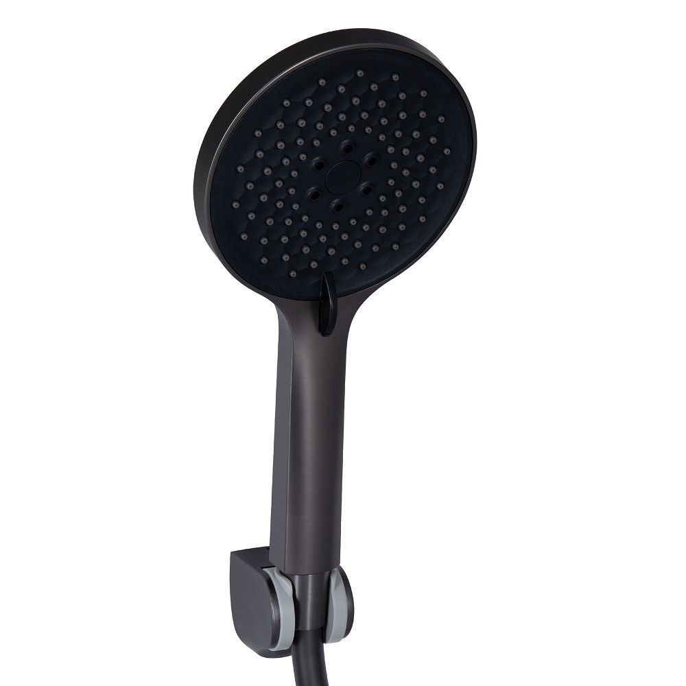 Змішувач для ванни Vlasta QTVLA260GMB45645 PVD Black QTAP