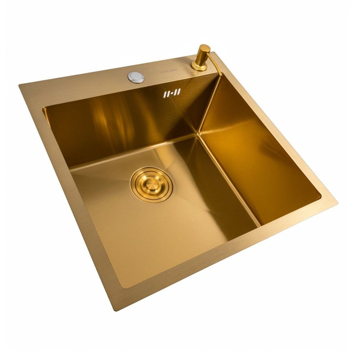 Мийка кухонна Handmade 5050 (3,0\0,8мм) PVD GOLD VALESO