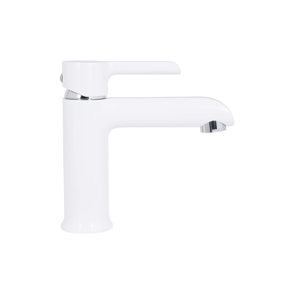 Змішувач для раковини Grand QTGRAWCR001F White Білий\хром QTAP