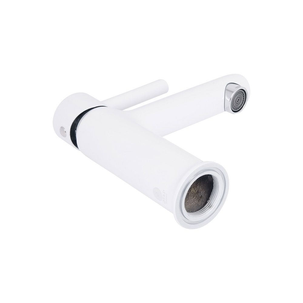 Змішувач для раковини Grand QTGRAWCR001F White Білий\хром QTAP