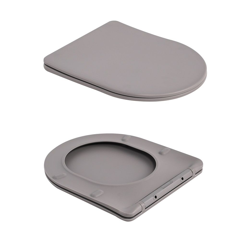 Унітаз підвісний Robin New Ultra Quiet (490х365х325) Matt Black QTAP
