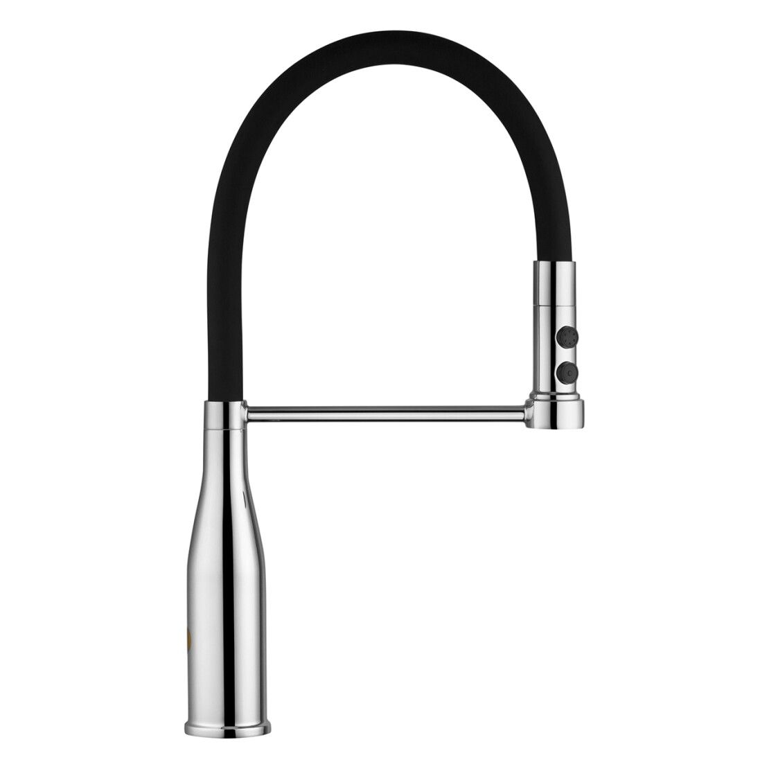 Змішувач для кухні Ersel-С03111BLK Хром KRONER