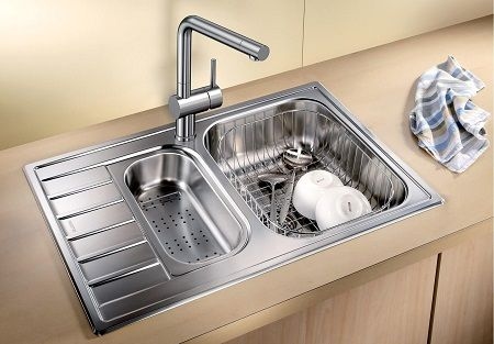 Мийка кухонна врізна 7850 (0,8\180мм) фруктовниця Decor WEZER