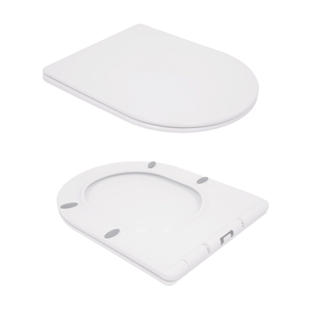 Унітаз підвісний Swan Rimless (520х360х320) (16335178) овал QTAP