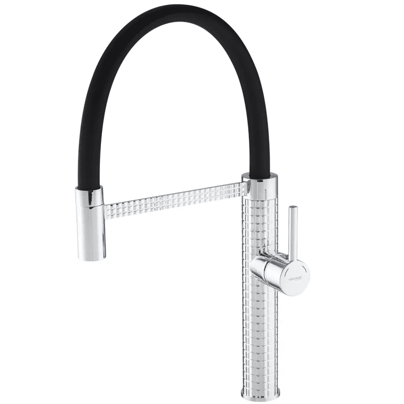 Змішувач для кухні PREMIUM OLIWER 017 REFL.BLACK Хром MIXXUS