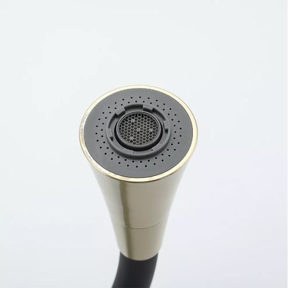 Змішувач для кухні F4044-3 гнучкий PVD GOLD FRAP