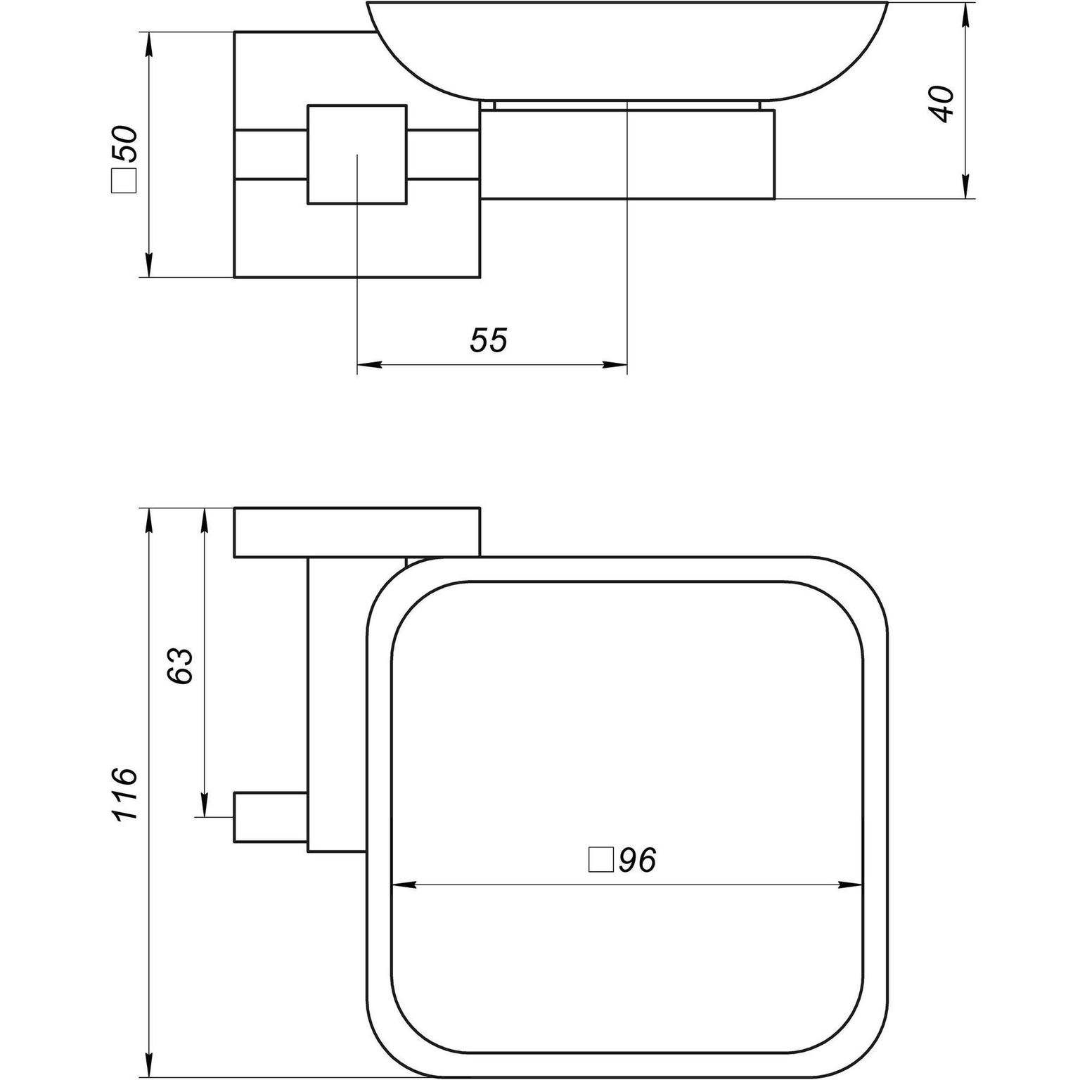 Мильниця SQ 9408 Satin Globus Lux