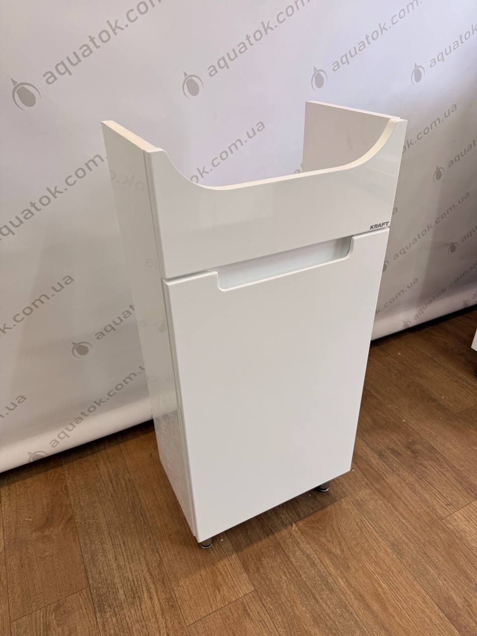 Тумба підлогова Татра Т1 (380х810х250) під раковину "ARTECO"40см Біла KRAFT