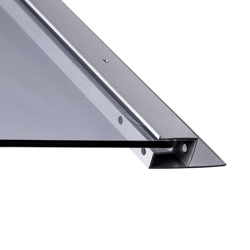 Душовий бокс Tani SB 90x90 SAT.LOW.GR низкий,скло 4мм LIDZ