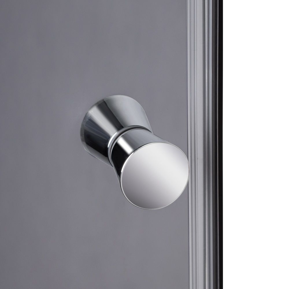 Душовий бокс Tani SB 90x90 SAT.LOW.GR низкий,скло 4мм LIDZ