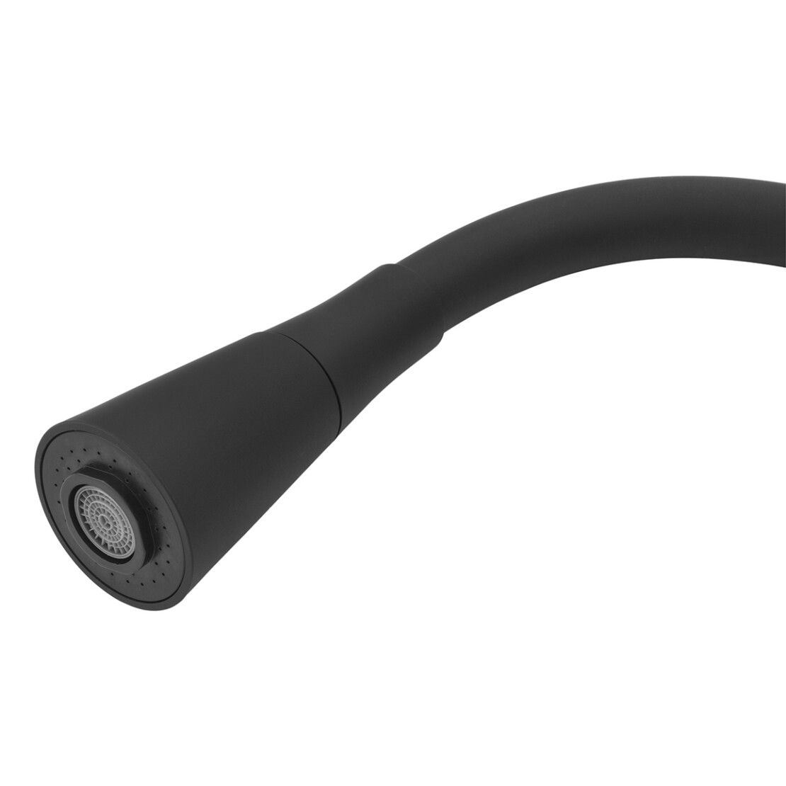 Змішувач для кухні Edelstshl Klassisch-PVD031 BLK гнучкий PVD Black KRONER