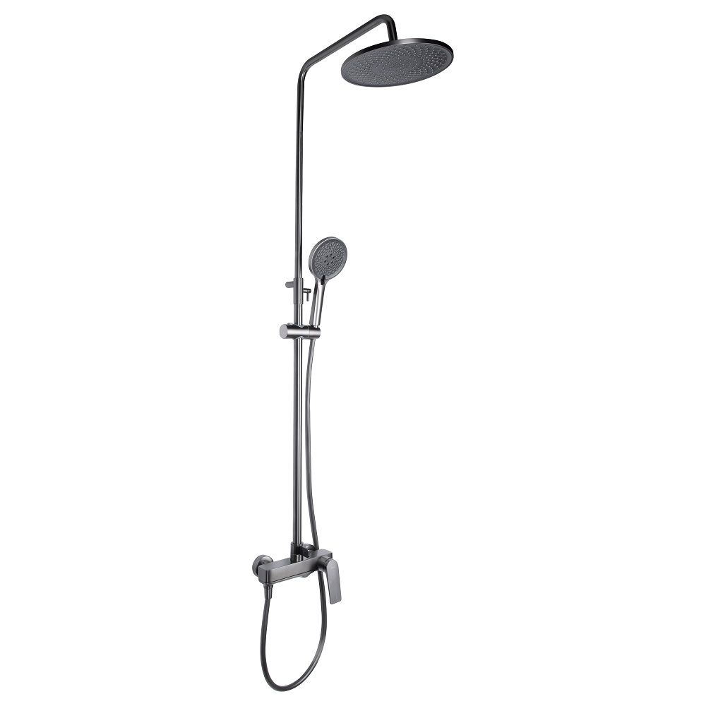 Душова система Vlasta QTVLA111GMB45651 PVD Black QTAP