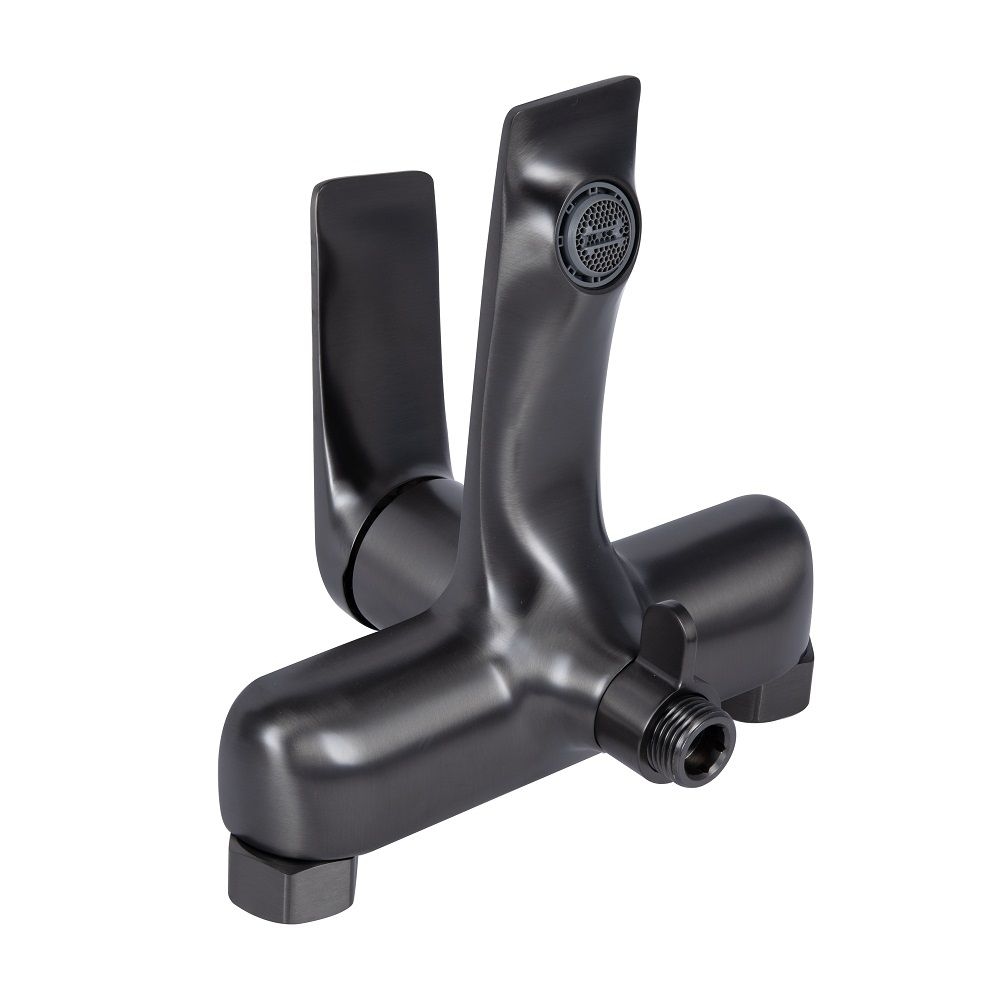 Змішувач для ванни Vlasta QTVLA259GMB45643 PVD Black QTAP