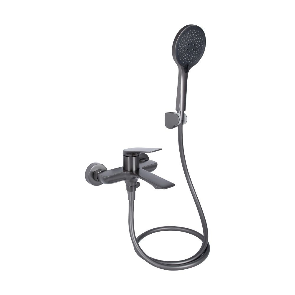 Змішувач для ванни Vlasta QTVLA259GMB45643 PVD Black QTAP