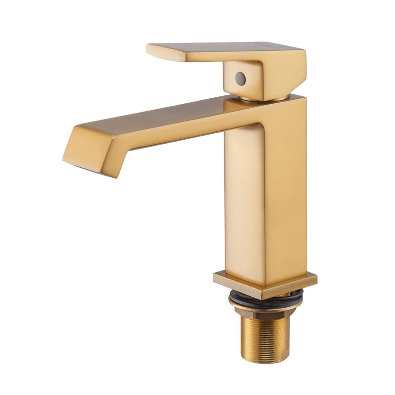 Змішувач для раковини GAUDI 001 BRUSHER GOLD PVD GOLD HAIBA