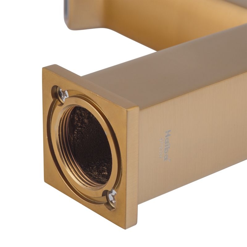Змішувач для раковини GAUDI 001 BRUSHER GOLD PVD GOLD HAIBA