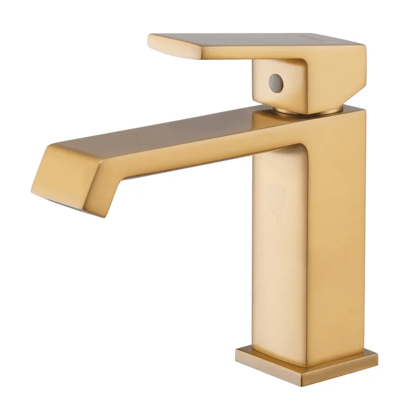 Змішувач для раковини GAUDI 001 BRUSHER GOLD PVD GOLD HAIBA