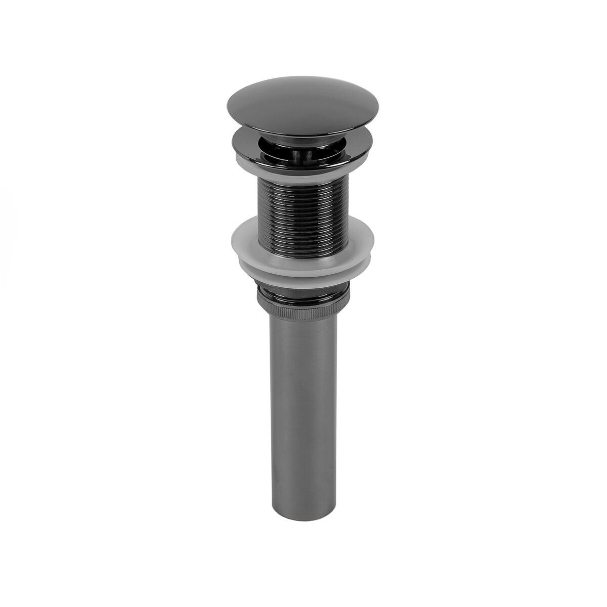 Раковина накладна 4040 PVD Black Brash PLATINUM