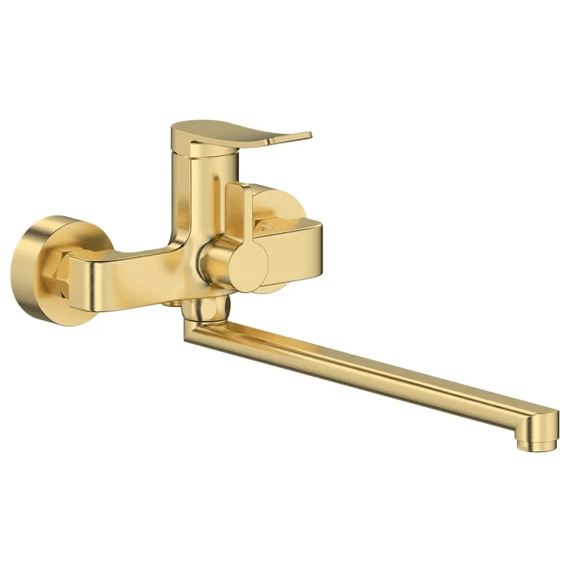 Змішувач для ванни PREMIUM DALI 006 (EURO) BRUSHED GOLD PVD GOLD MIXXUS