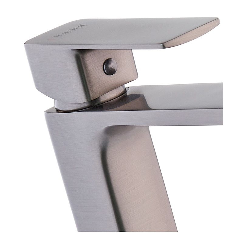 Змішувач для раковини KUBUS 001 HIGHT високий PVD Black HAIBA
