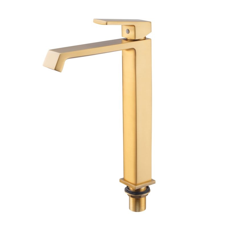 Змішувач для раковини GAUDI 001(HIGH) BRUSHER GOLD PVD GOLD HAIBA