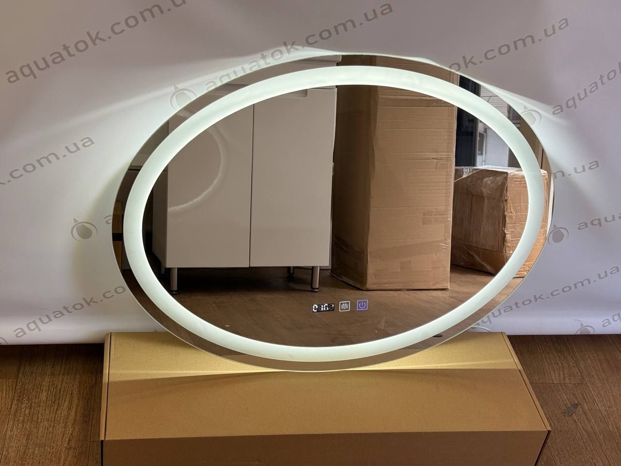 Дзеркало LED підсвіткою 8060 овал.Горізонт (2184) KRAFT