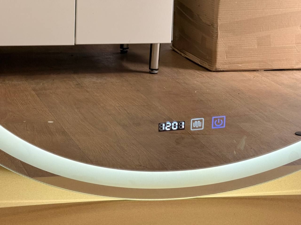 Дзеркало LED підсвіткою 8060 овал.Горізонт (2184) KRAFT
