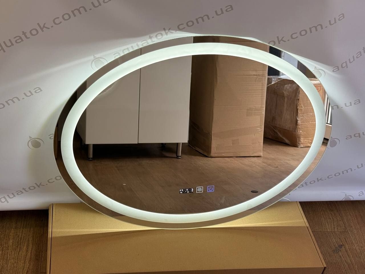 Дзеркало LED підсвіткою 8060 овал.Горізонт (2184) KRAFT