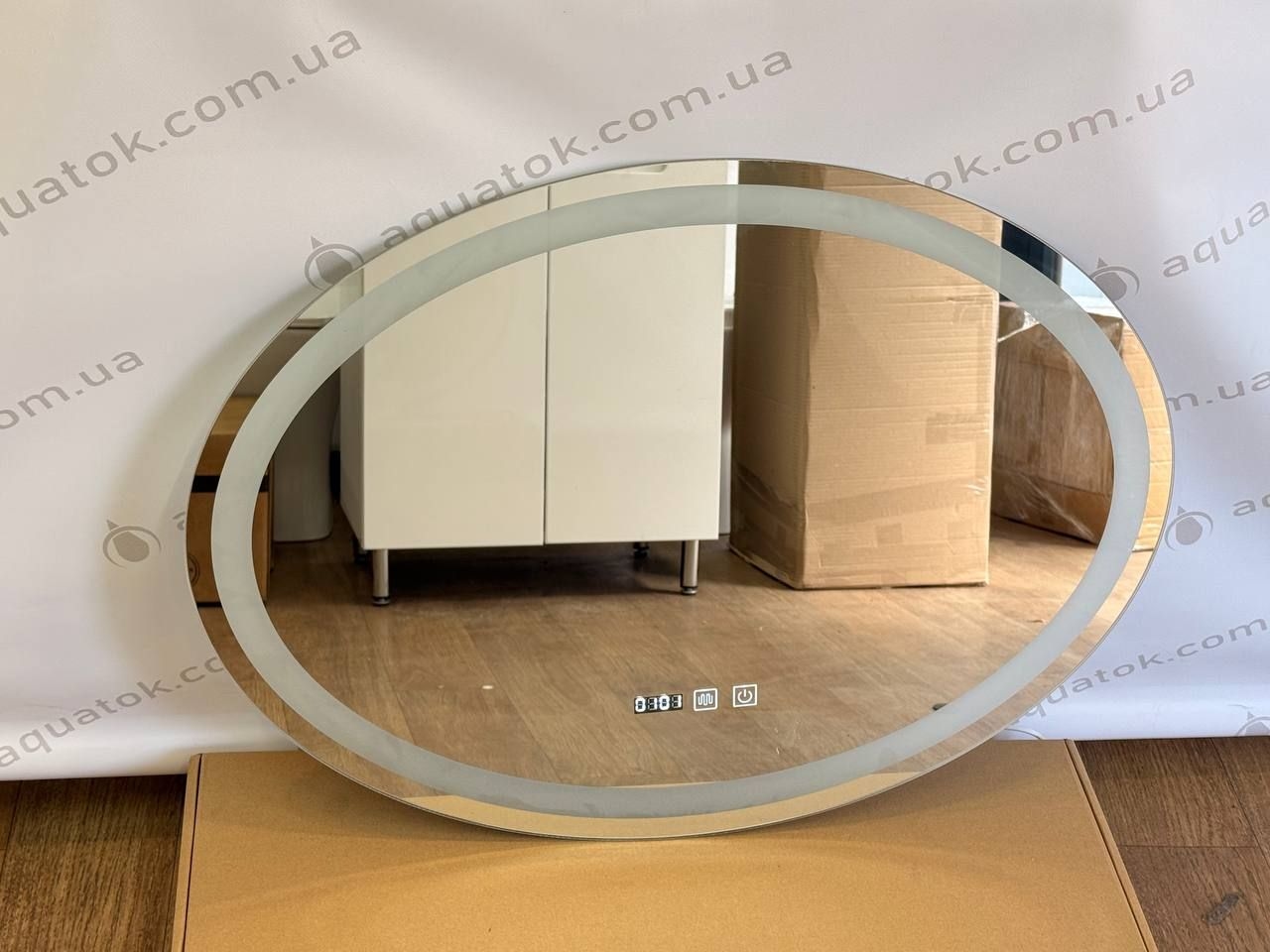 Дзеркало LED підсвіткою 8060 овал.Горізонт (2184) KRAFT