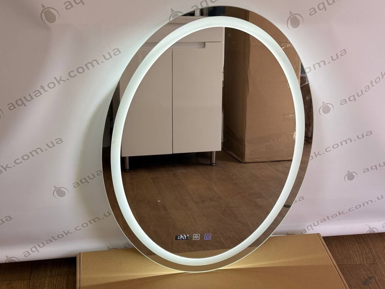 Дзеркало LED підсвіткою 8060 овал.Вертікаль (2184) KRAFT