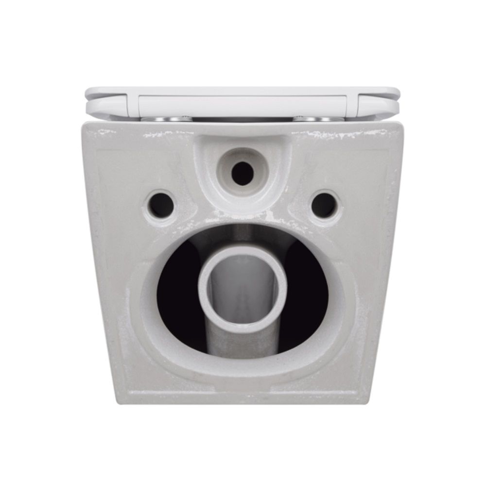 Унітаз підвісний Jay Ultra Quiet (520х360х320) (07335175) Торнадо овал QTAP