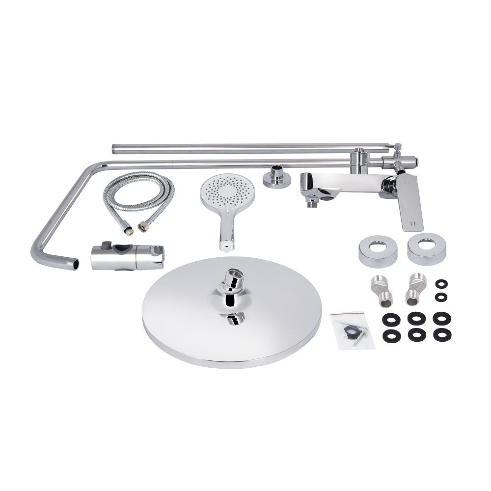 Душова система Vlasta (QTVLA111CRM45650) Хром QTAP