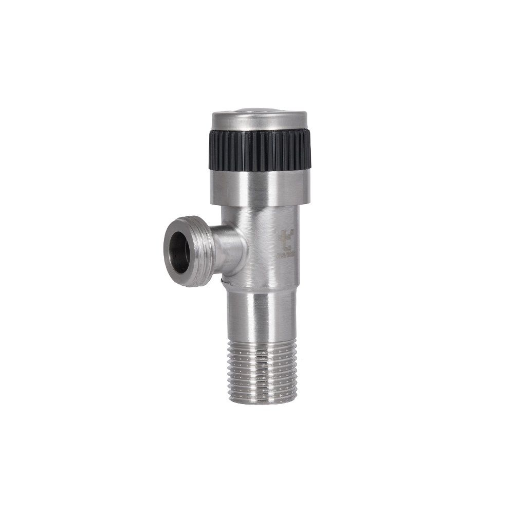 Кран кутовий Stamdart (TAS345W1515SS) 1\2*1\2 Satin Thermo Alliance