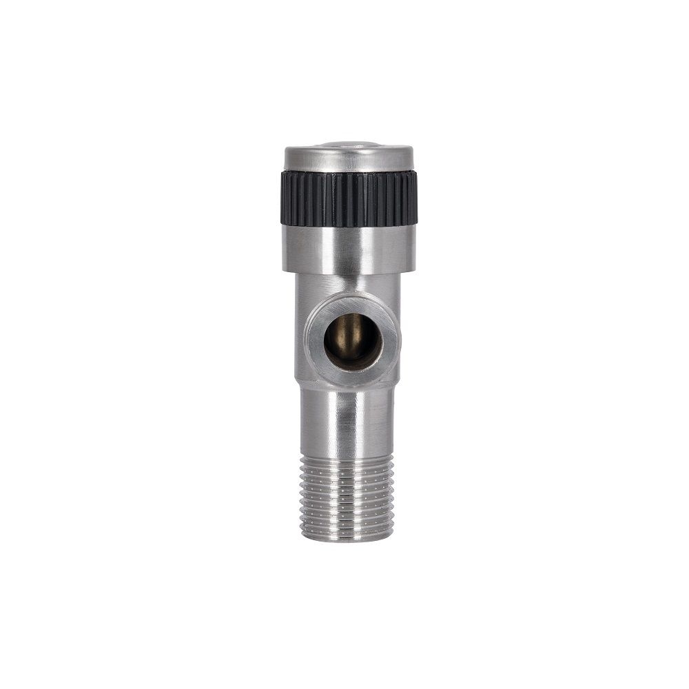 Кран кутовий Stamdart (TAS345W1515SS) 1\2*1\2 Satin Thermo Alliance