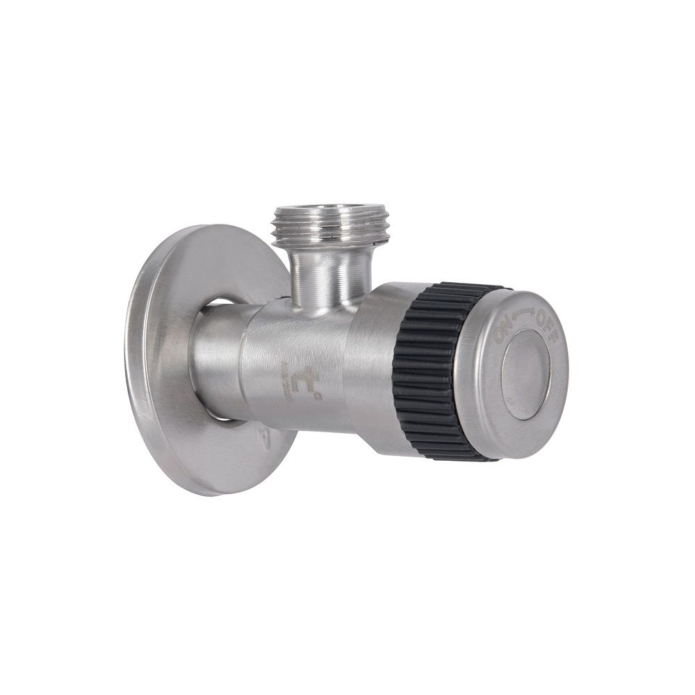 Кран кутовий Stamdart (TAS345W1515SS) 1\2*1\2 Satin Thermo Alliance