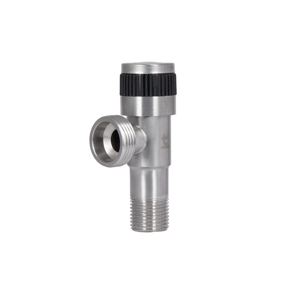 Кран кутовий Stamdart (TAS345W1520SS) 1\2-3\4 Satin Thermo Alliance