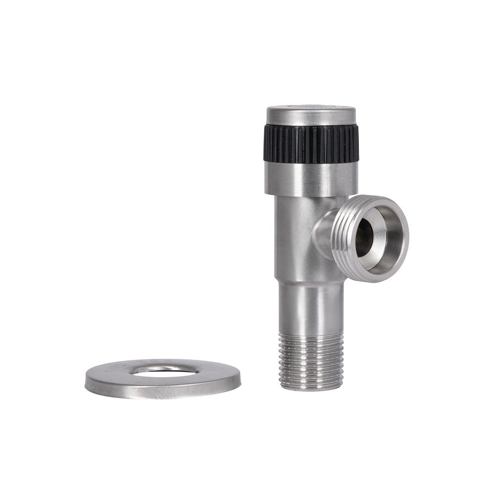 Кран кутовий Stamdart (TAS345W1520SS) 1\2-3\4 Satin Thermo Alliance