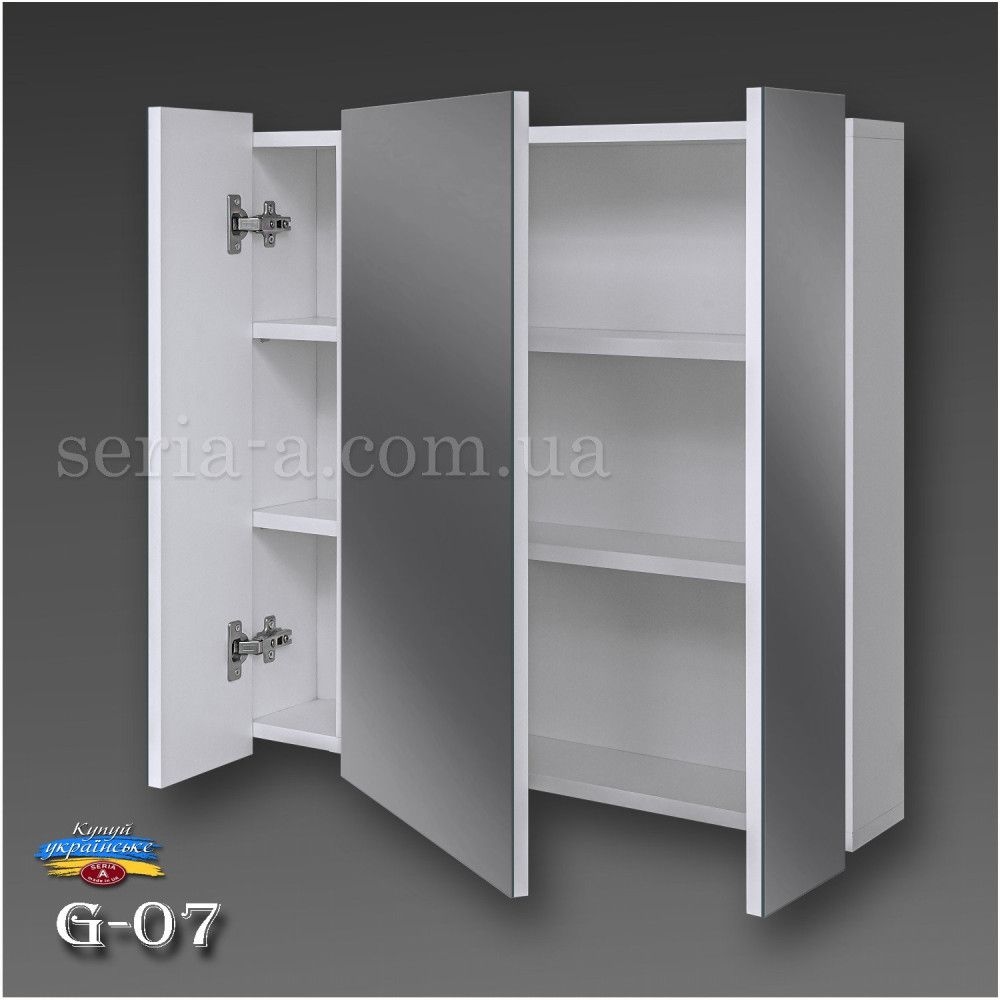 Дзеркальна шафа G7\3-70 (70х70см) Seria A