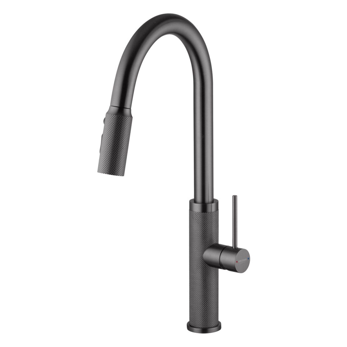 Змішувач для кухні KRP Berg GRP030-T PVD Black KRONER
