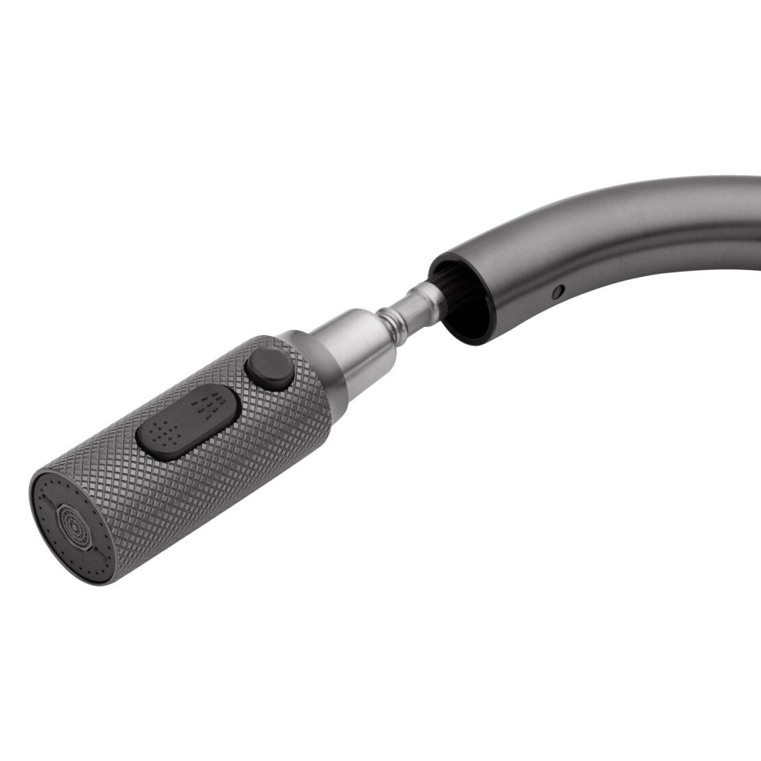 Змішувач для кухні KRP Berg GRP030-T PVD Black KRONER